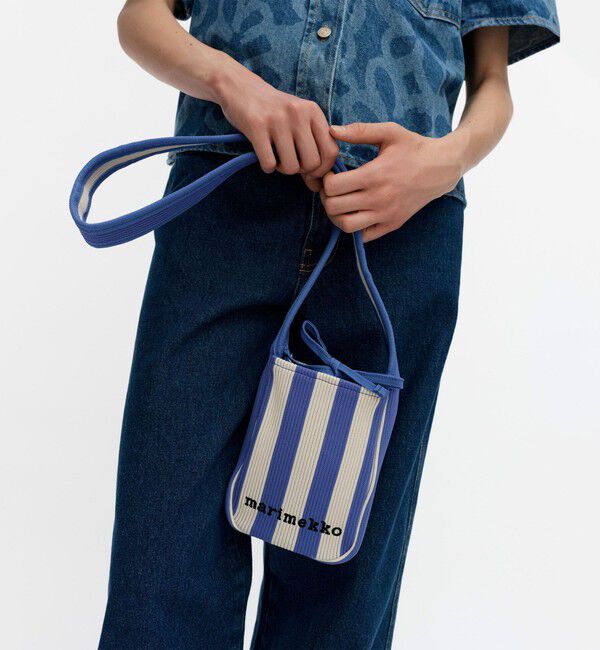 Marimekko「Knitted Phone Pocket Merirosvo ショルダーバッグ」|ショルダー・メッセンジャー|