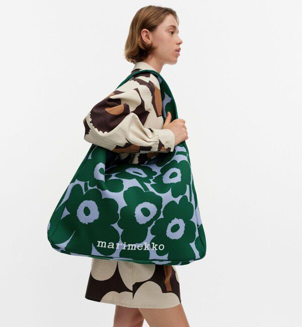 Marimekko「Knitted Bag Large Unikko ショルダーバッグ」|ショルダー・メッセンジャー|