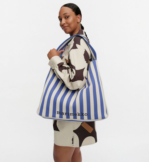 Marimekko「Knitted Bag Large Merirosvo ショルダーバッグ」|ショルダー・メッセンジャー|