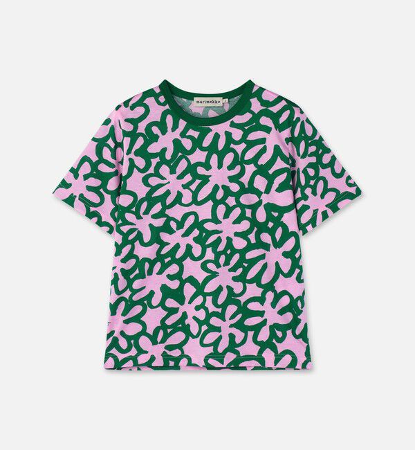 Marimekko「Jakso Kukka Tシャツ」|シャツ・ブラウス|