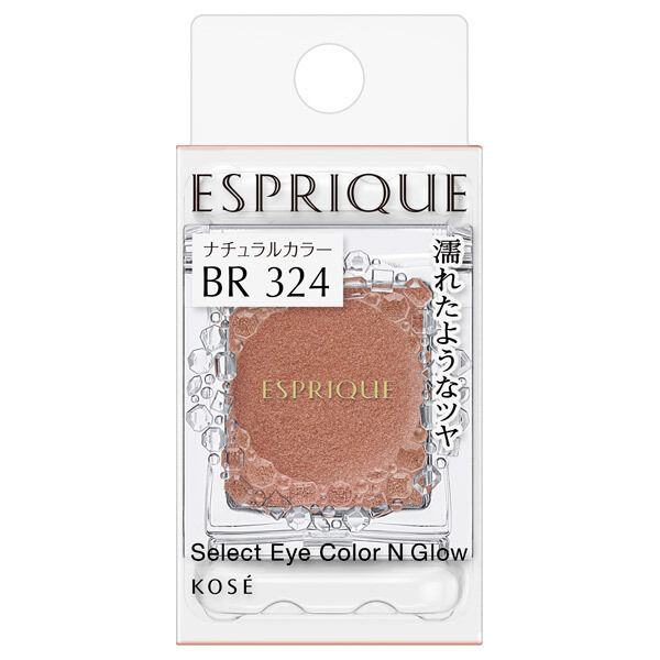 エスプリーク「エスプリーク セレクト アイカラー N グロウ 【BR324】 ブラウン系 リフィル/無香料 (1.5g)」|アイシャドウ|
