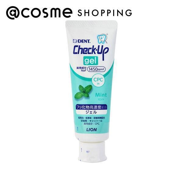  「ライオン チェックアップジェル ミント 1450F 本体 (75g)」|オーラルケア|その他