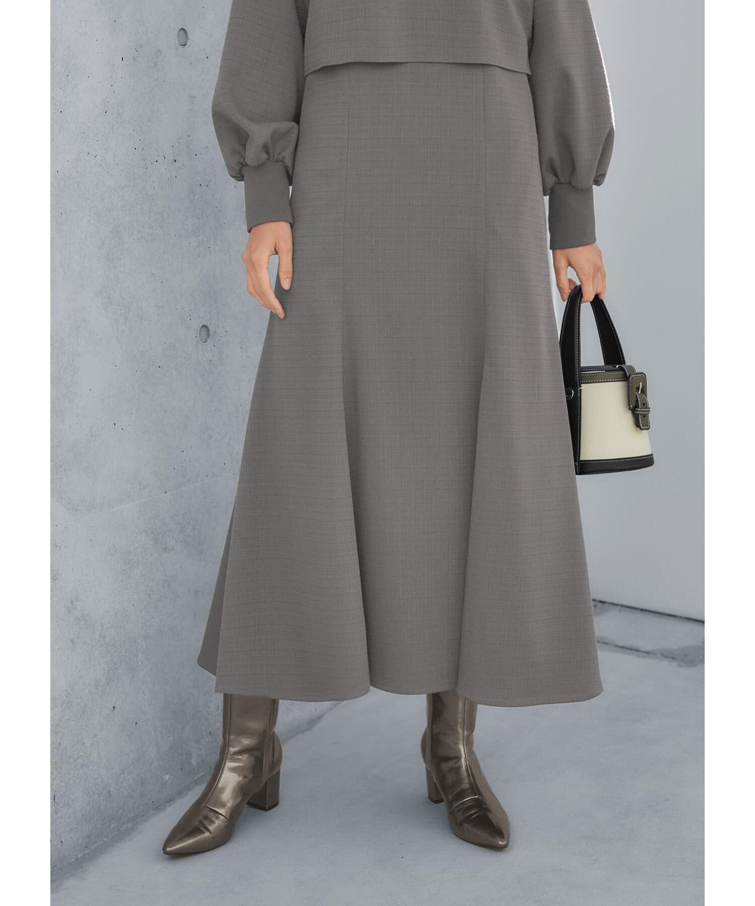 STYLE DELI「【LUXE】ベスト付きマーメイドラインワンピース」|ワンピース|