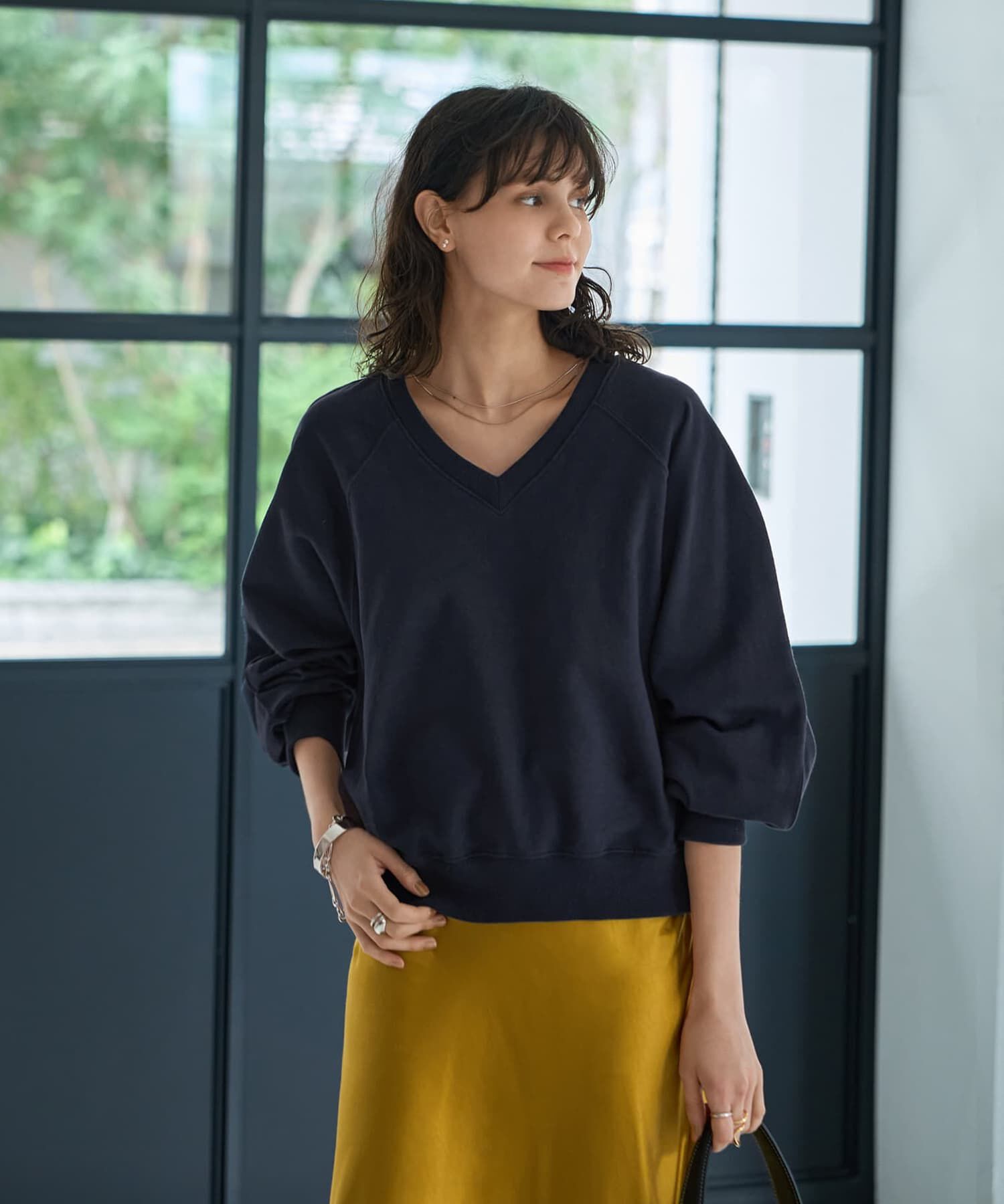 STYLE DELI「K10タンスイダブルパールピアス」|ピアス|