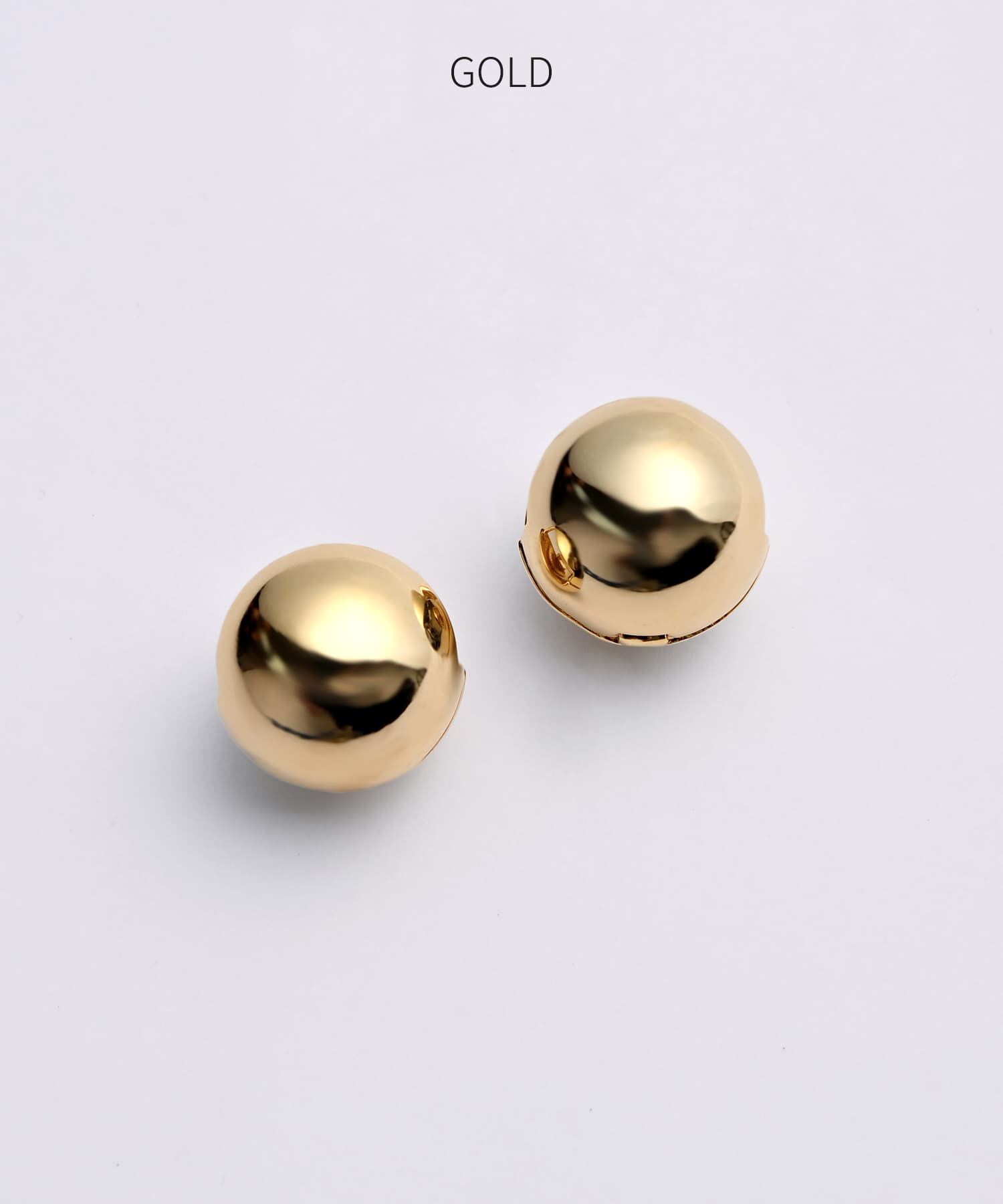 STYLE DELI「20mmメタルボールピアス」|ピアス|