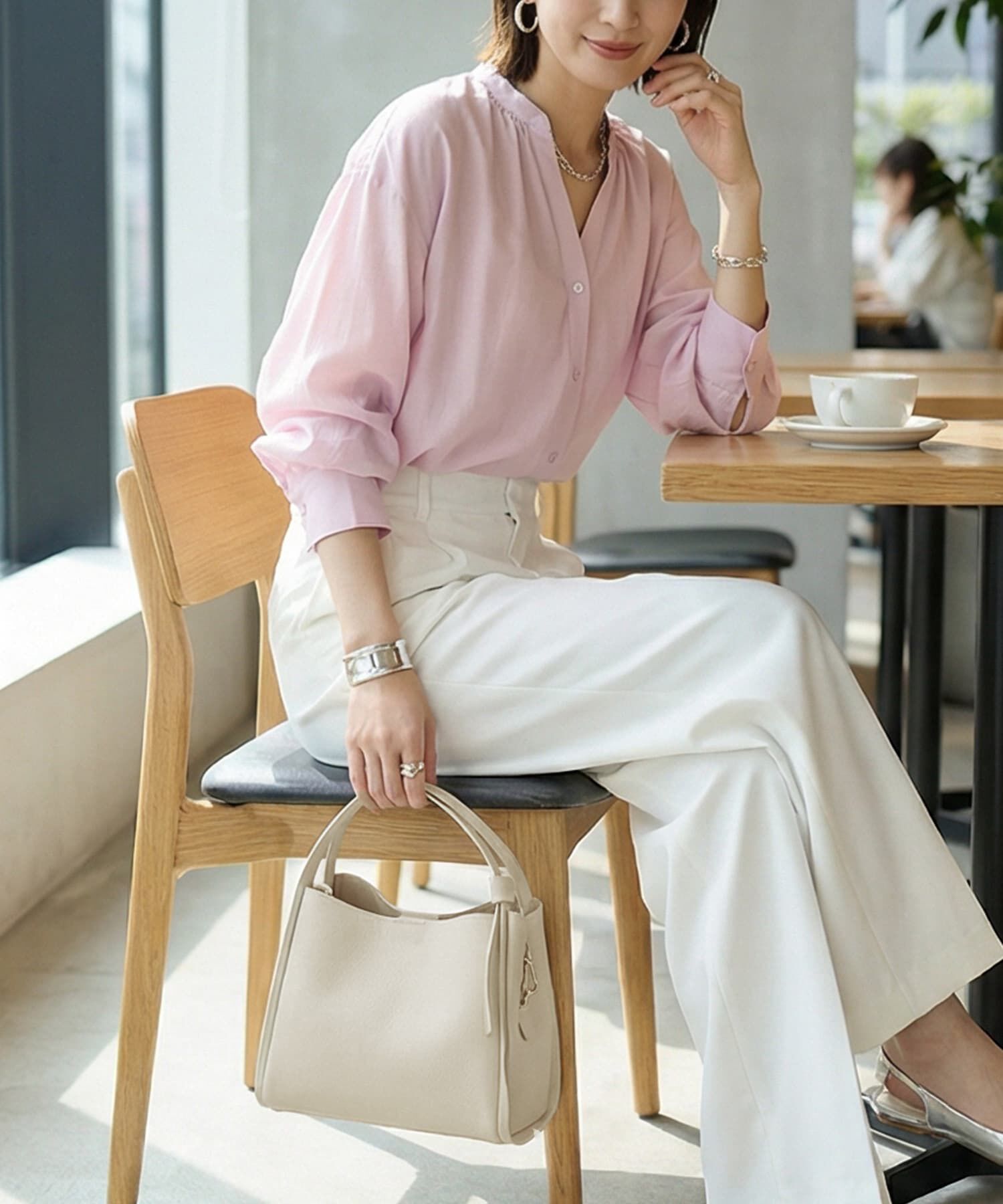 STYLE DELI「【DELI by】本革2WAYスリムハンドルショルダーバッグ」|ショルダー・メッセンジャー|