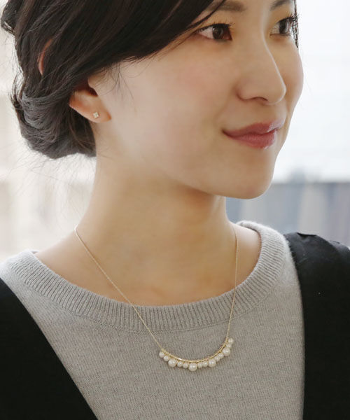 colleca la「パールパイプネックレス」|ネックレス|