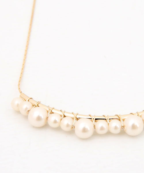 colleca la「パールパイプネックレス」|ネックレス|