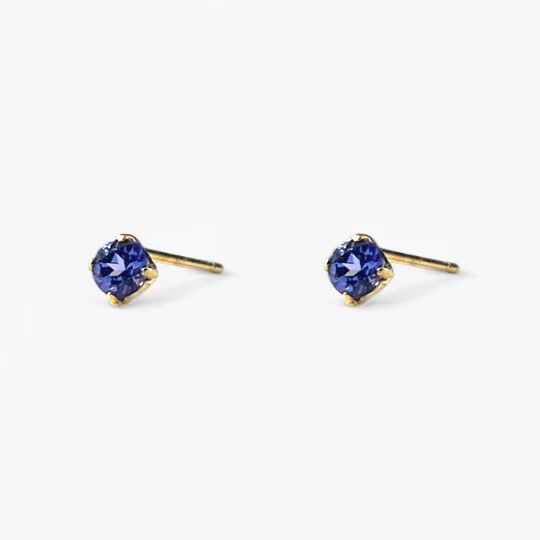 KAORU「スペクトラム ピアス／K10イエローゴールド タンザナイト」|ピアス|K10