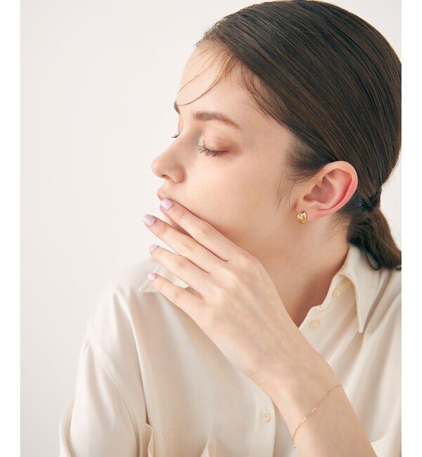ete「ビジュー リバーシブルイヤリング」|イヤリング|