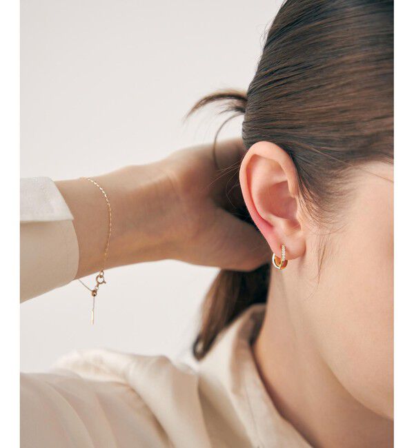 ete「ビジュー リバーシブルイヤリング」|イヤリング|