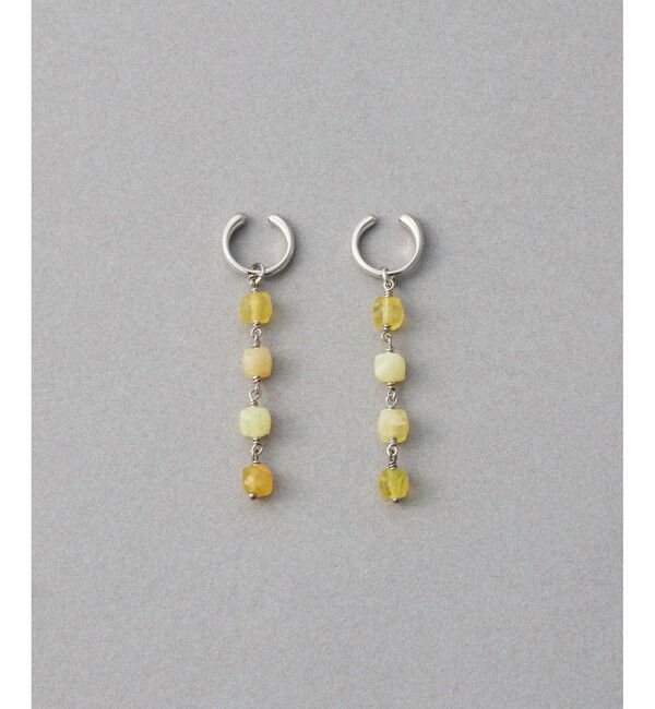 ete「ナチュラルストーン イヤリング」|イヤリング|A