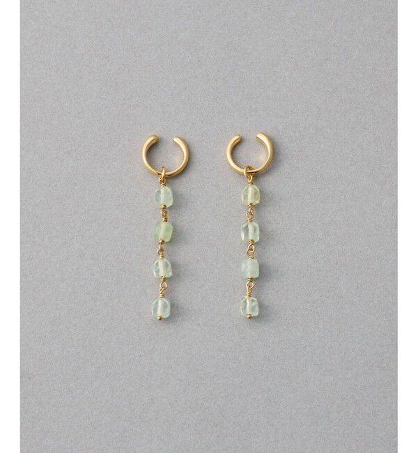 ete「ナチュラルストーン イヤリング」|イヤリング|C