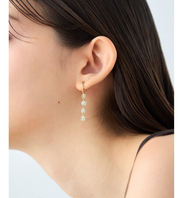 ete「ナチュラルストーン イヤリング」|イヤリング|