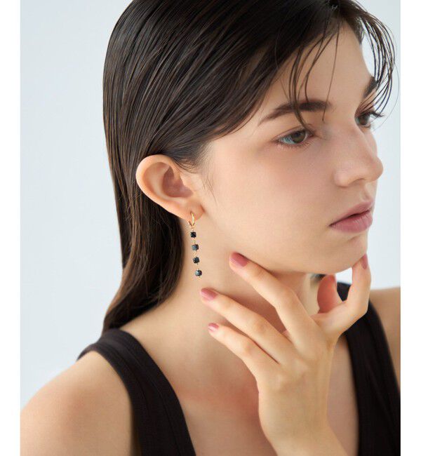 ete「ナチュラルストーン イヤリング」|イヤリング|