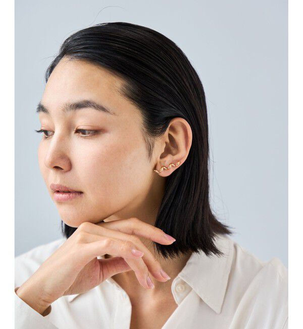 Jouete「イヤークリップ ツイスト」|イヤーカフ|