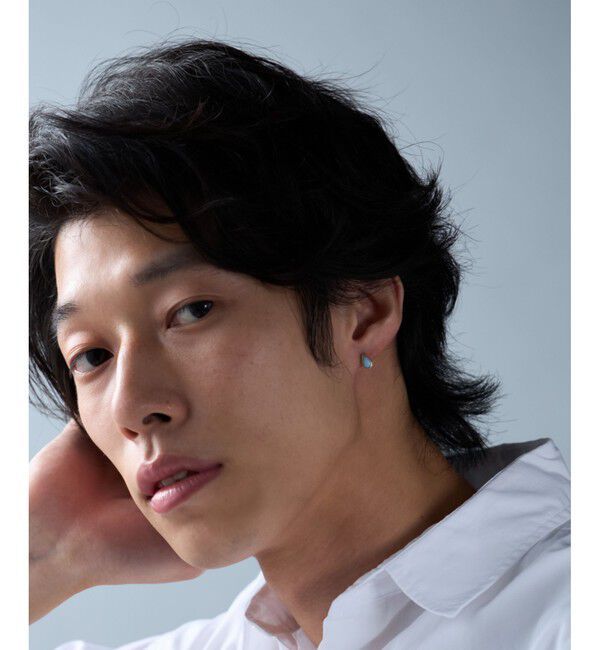 Jouete「[ピンズ] K10YG ピアス ラリマー」|ピアス|