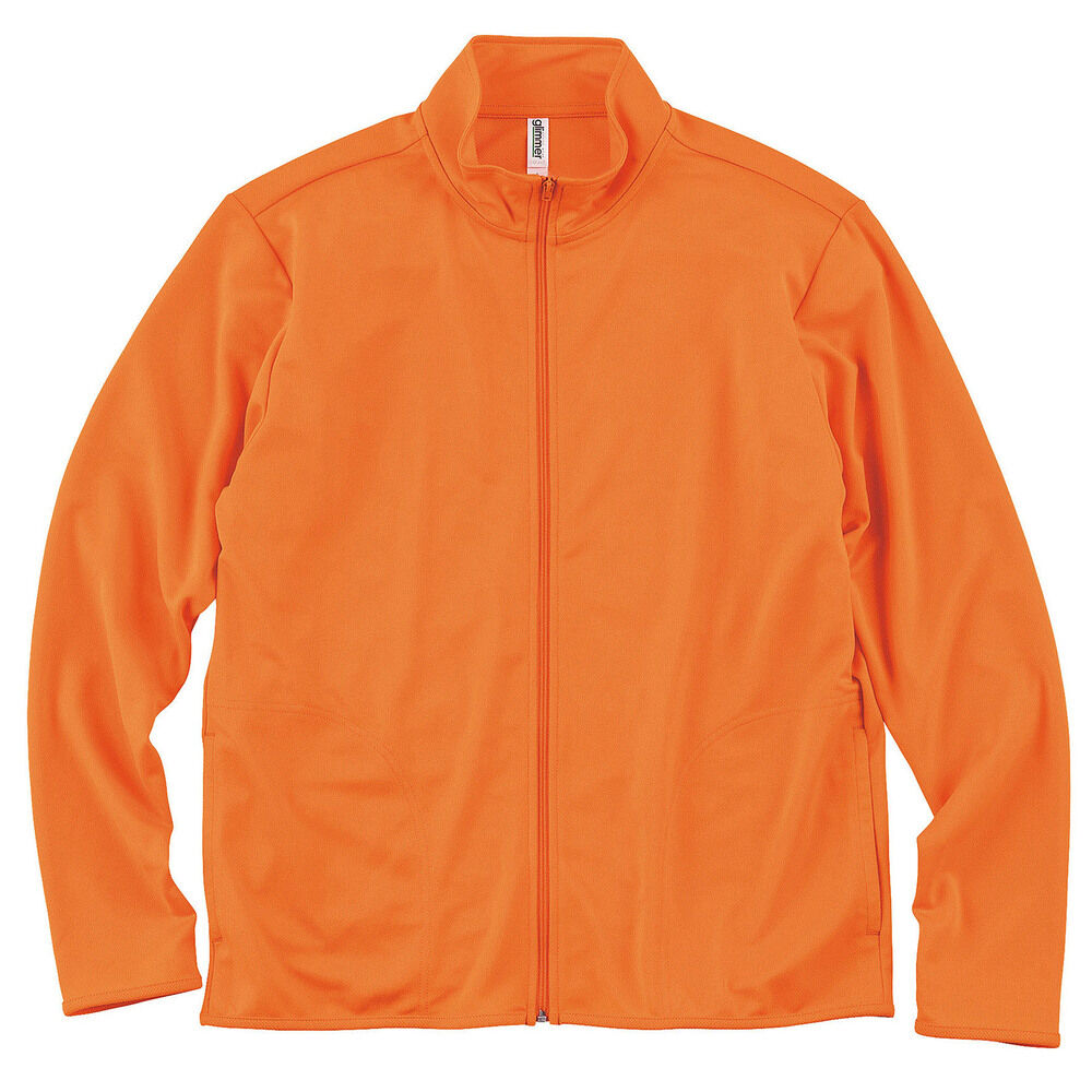 BACKYARD FAMILY「ジャケット メンズ 通販 レディース 速乾 ジップアップ 4.4オンス フルジップ フードなし」|その他|オレンジ1