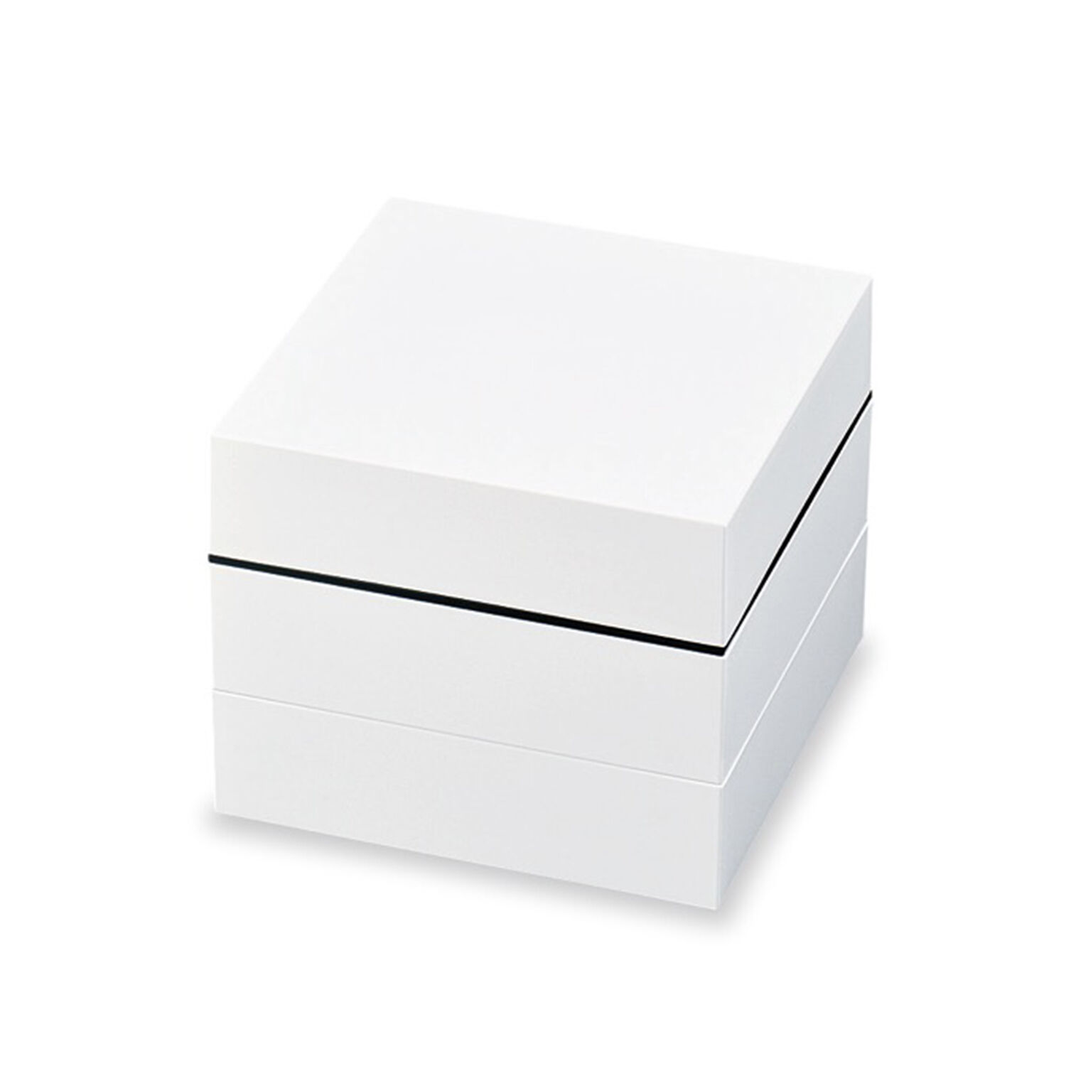 BACKYARD FAMILY「重箱 18cm 3段 Hors d'oeuvre オードブル 通販 オードブル重 お重箱 スクエア」|食器・キッチングッズ|ホワイト1