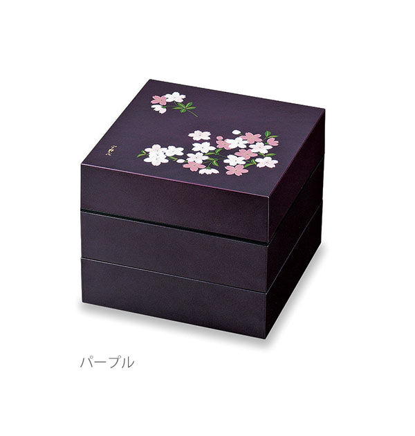 BACKYARD FAMILY「重箱 18cm 3段 Hors d'oeuvre オードブル 通販 オードブル重 お重箱 スクエア」|食器・キッチングッズ|