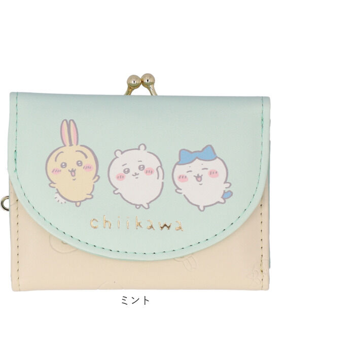 BACKYARD FAMILY「財布 ちいかわ 三つ折り 通販 三つ折り財布 がまぐち サイフ がま口財布 がまぐち財布 お財布」|財布|