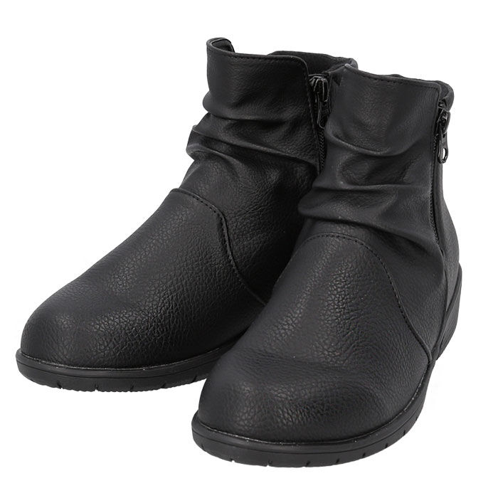 BACKYARD FAMILY「パンジー Pansy ブーツ 4634 通販 レディース 靴 4E ショートブーツ シューズ」|ショートブーツ|