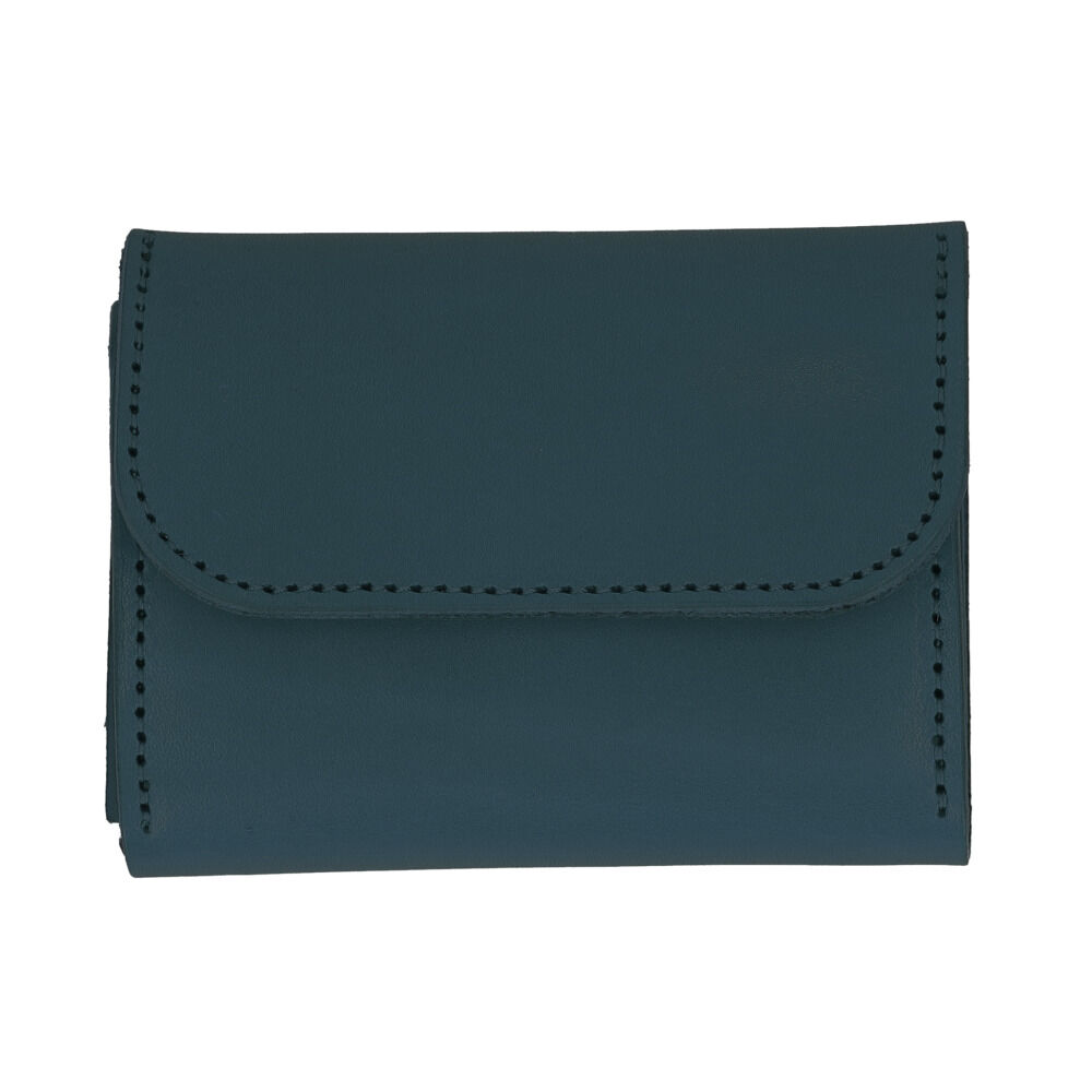 BACKYARD FAMILY「栃木レザー 財布 三つ折り 通販 栃木 レザー 三つ折り財布 ウォレット 革財布 皮サイフ」|財布|ブルー1