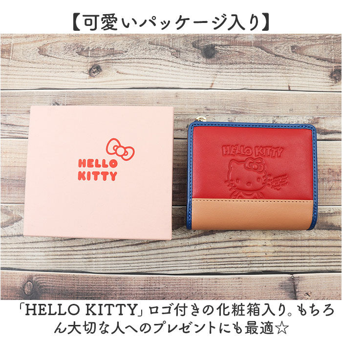 BACKYARD FAMILY「HELLO KITTY ハローキティ 二つ折り財布 通販 財布 お財布 おさいふ ウォレット」|財布|