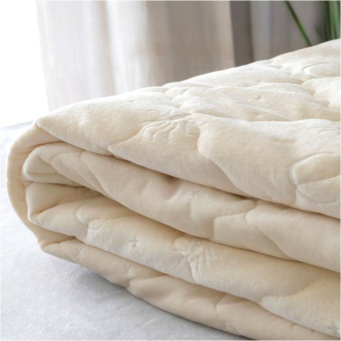 BACKYARD FAMILY「敷きパッド セミダブル 綿 通販 パッド カバー 敷パッド 綿100% ベッドパッド 洗える」|ブランケット|