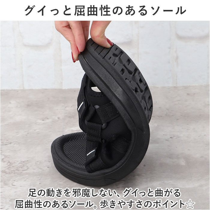 BACKYARD FAMILY「サンダル メンズ おしゃれ 厚底 通販 コンフォートサンダル スポーツサンダル ビーチサンダル」|サンダル|