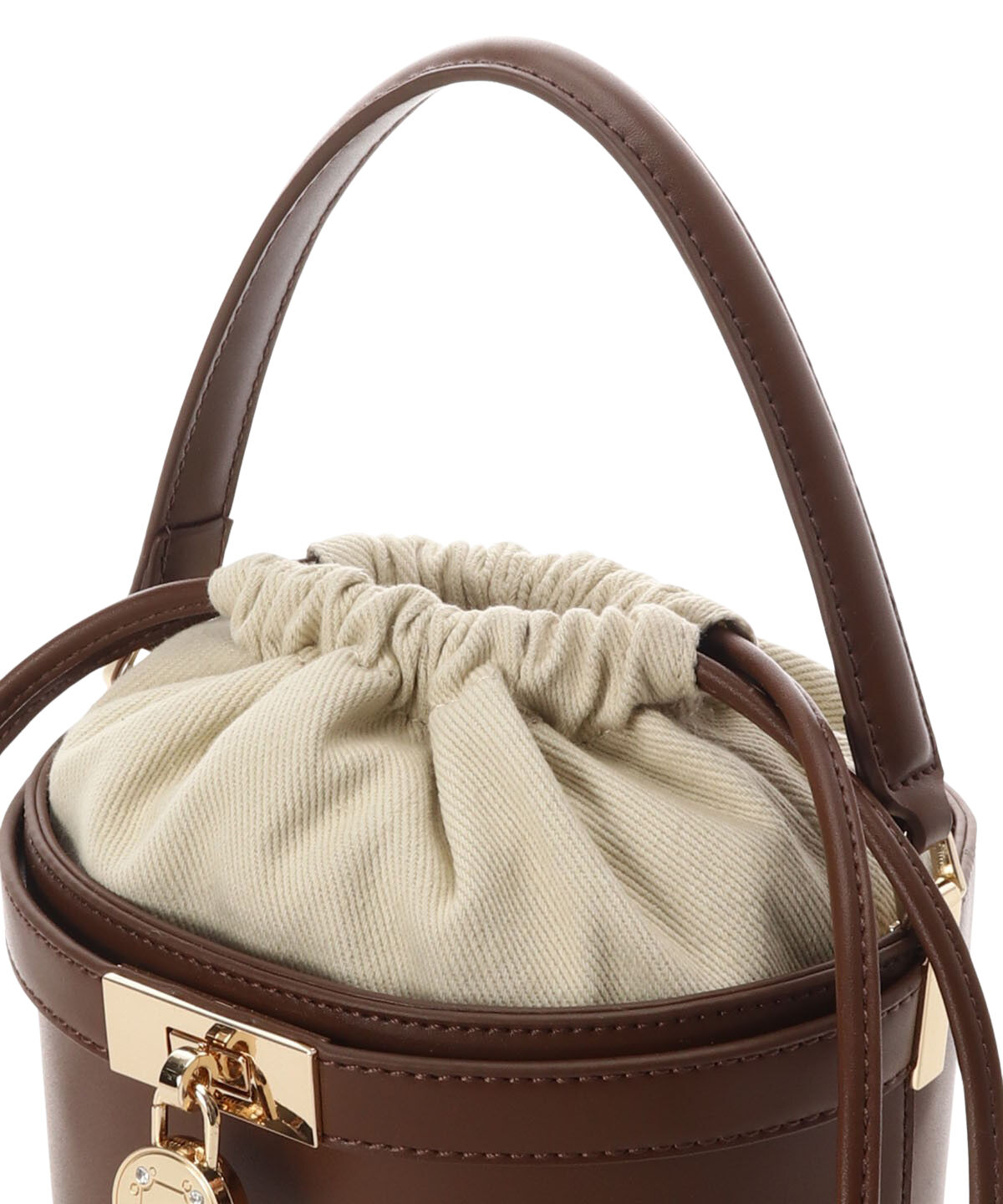 Samantha Vega「サークルロックバケツ型ショルダーバッグ」|ショルダー・メッセンジャー|