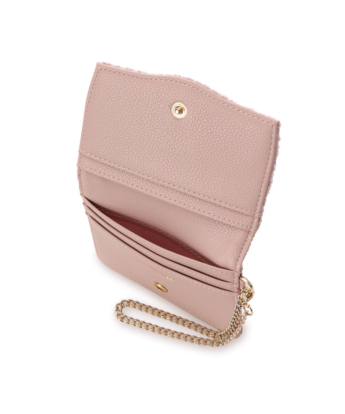 Samantha Vega「ソリッドリボンツイードパスケース」|定期入れ|