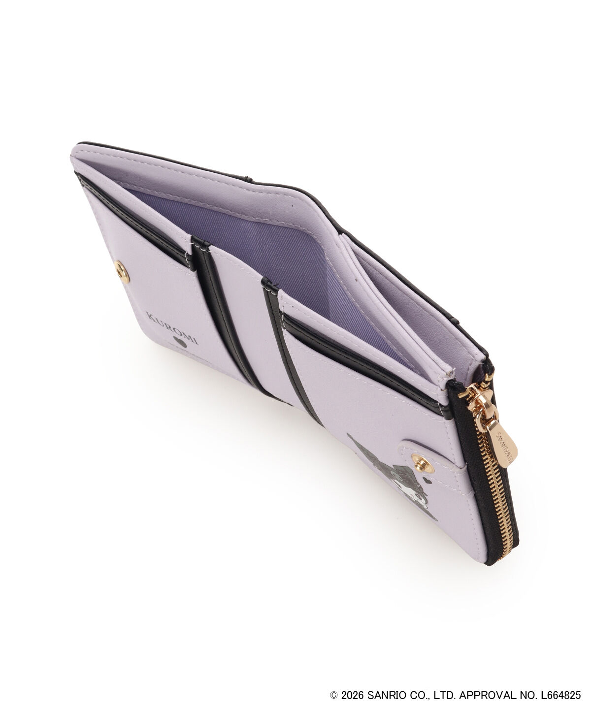 Samantha Vega「「マイメロディ＆クロミ」コレクション　「クロミ」折財布」|財布|