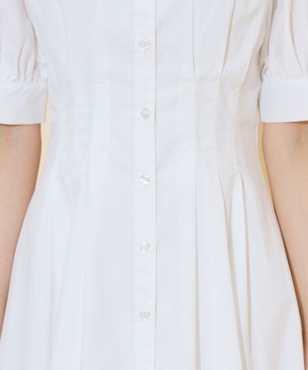 WILLSELECTION「ビスチェレイヤードタックシャツワンピース」|ワンピース|