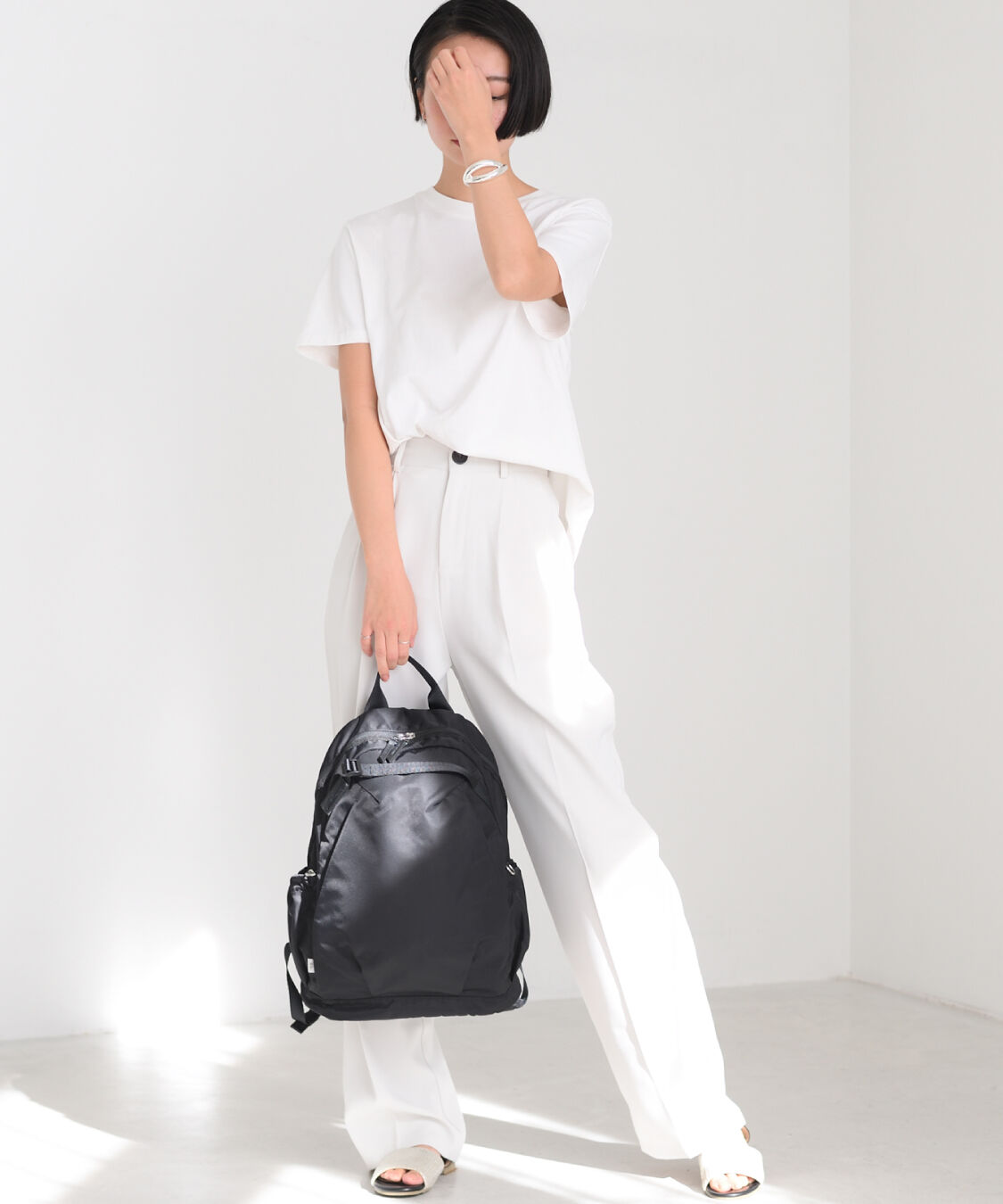 W&.Day/Night「W&.Day/Night アウリンコ ラウンドリュック A4サイズ 14.0インチPC収納 15174」|リュック|