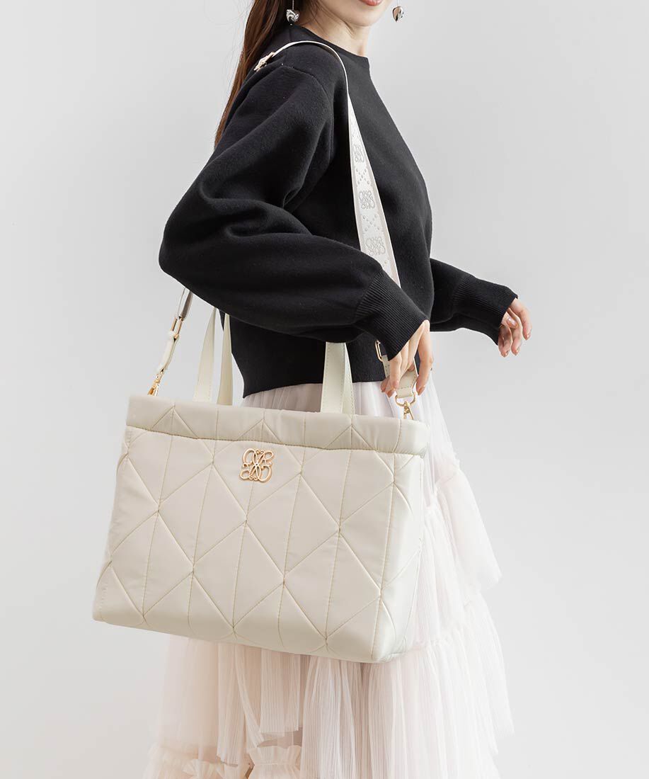  「【A4対応】2WAY パデッドトートバッグ」|トートバッグ|