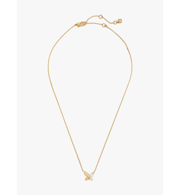 kate spade new york「ソーシャル バタフライ ミニ ペンダント」|ネックレス|