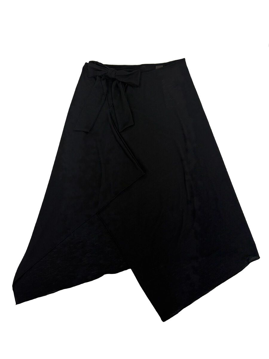 Riberce「【新作】無地サロート/パレオ」|スポーツ|ブラック