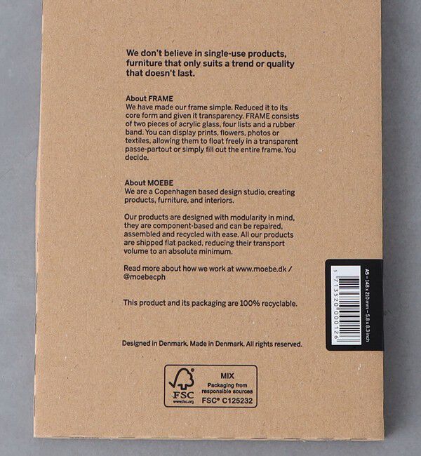 Style for Living「＜MOEBE＞FRAME A5」|その他|