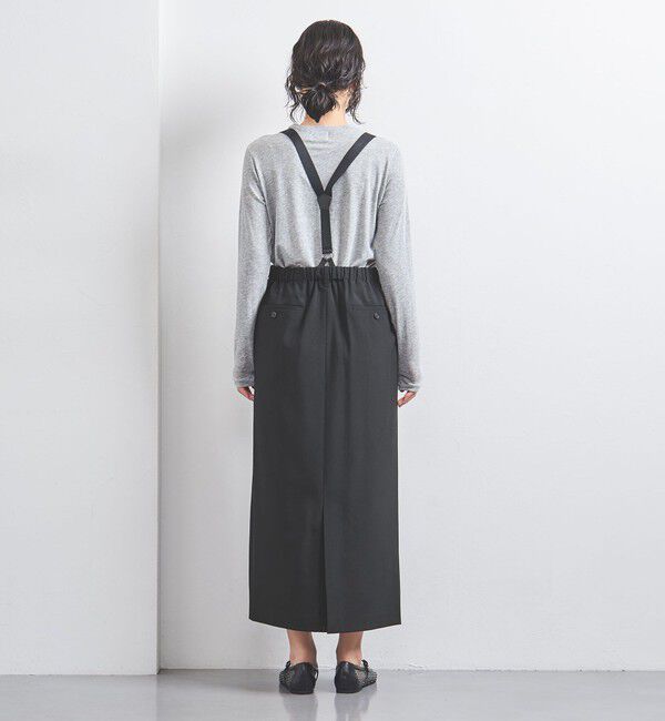 UNITED ARROWS「サスペンダー スカート」|スカート|
