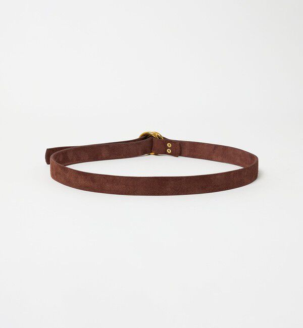 UNITED ARROWS「＜BEORMA LEATHER COMPANY＞B0209/スエード リングベルト」|ベルト|