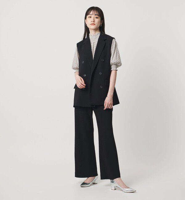 UNITED ARROWS「Drapy テーラード ミドル ベスト」|ベスト・ジレ|