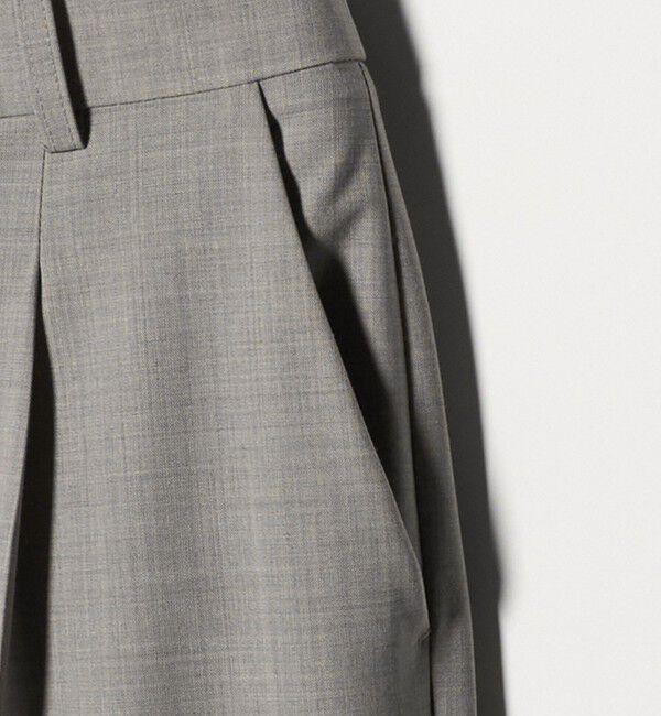 UNITED ARROWS green label relaxing「［size SHORT/TALLあり］カチリラ ストレート パンツ ウォッシャブル ストレッチ」|スラックス|