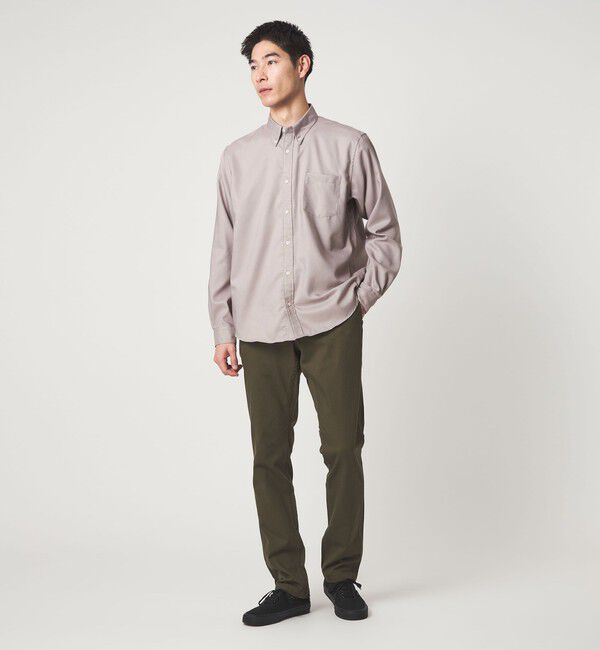 UNITED ARROWS green label relaxing「W/R オックスフォード ボタンダウン 長袖 シャツ」|シャツ・ブラウス|