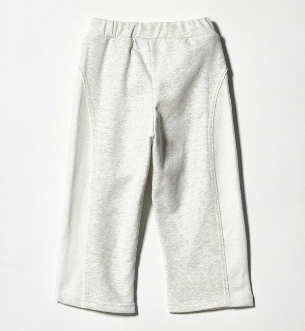 UNITED ARROWS green label relaxing「裏毛 切り替え ワイドパンツ / キッズ  100cm-160cm」|チノ|