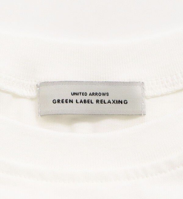 UNITED ARROWS green label relaxing「【WEB限定】＜at ease＞メタリックプリント ロングスリーブ カットソー」|Tシャツ・カットソー|