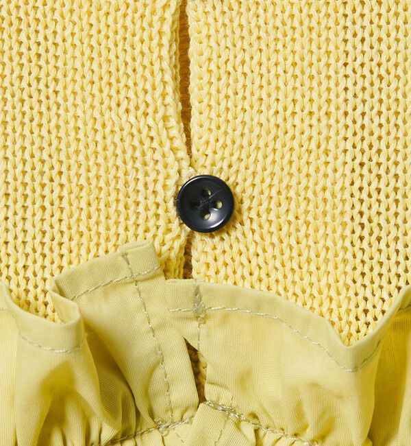 EMMEL REFINES「＜EMMEL REFINES＞EM ドッキングフリル 2WAY ニット」|ニット・セーター|