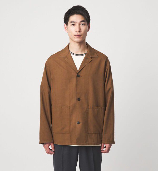 UNITED ARROWS green label relaxing「BREEZY メッシュ カバーオール ジャケット -通気性-」|ブルゾン・スタジャン|