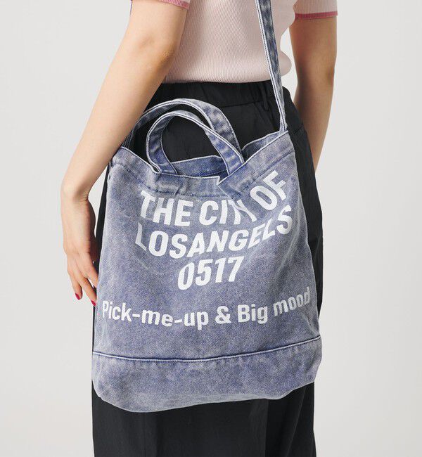 BEAUTY&YOUTH UNITED ARROWS「【別注】＜CONTROL FREAK＞ウォッシュ メッセージ 2WAY ショルダーバッグ」|ショルダー・メッセンジャー|NAVY