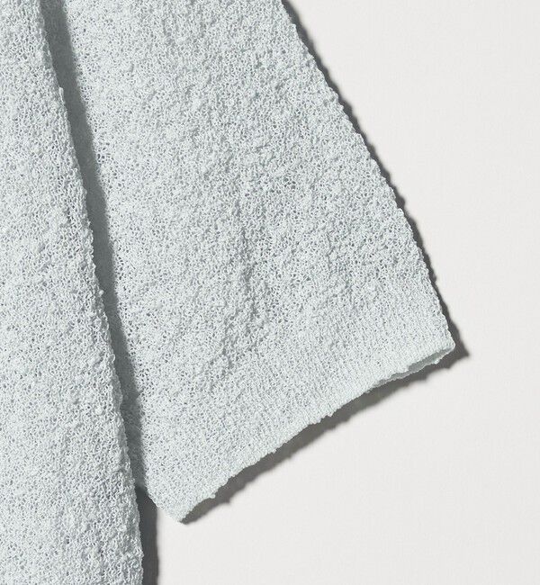 BEAUTY&YOUTH UNITED ARROWS「ノットヤーンニット ハーフスリーブ シャツ カーディガン ウォッシャブル」|カーディガン|